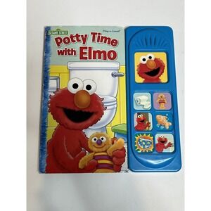 Sesame Street: Potty Time with Elmo With Working Audio Buttons